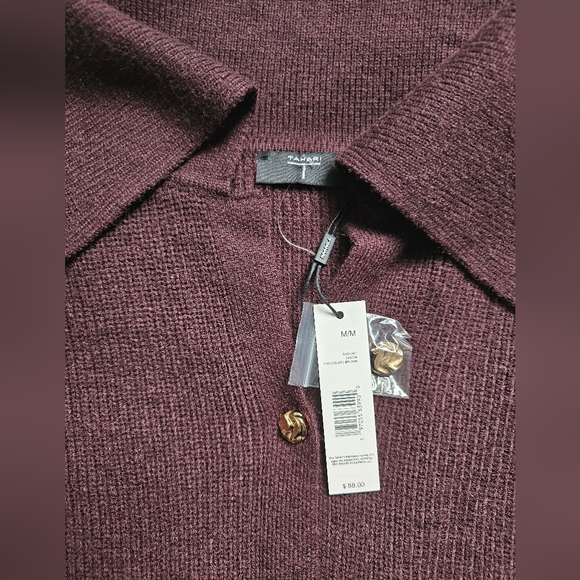 Tahari Brown Women's Cardigan - Picture 3 of 5